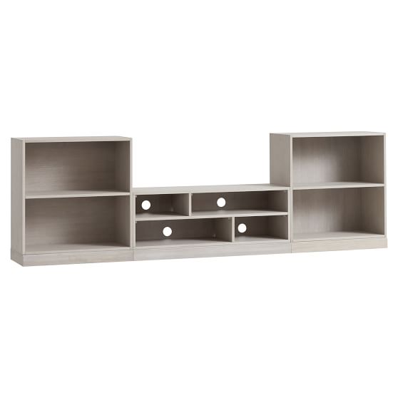Stack Me Up Media Bookcase Set PBteen Roll Over Image to Zoom - Stack Me Up Media Bookcase Set PBteen