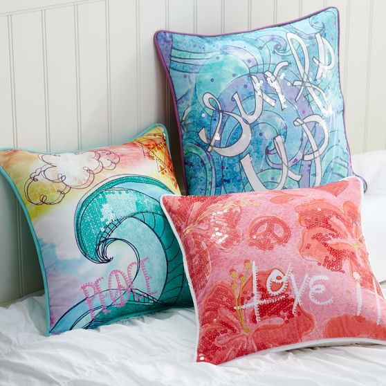 Surf N Sand Pillow Cover | PBteen