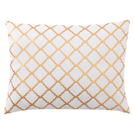 Decorator Foil Pillow Covers PBteen
