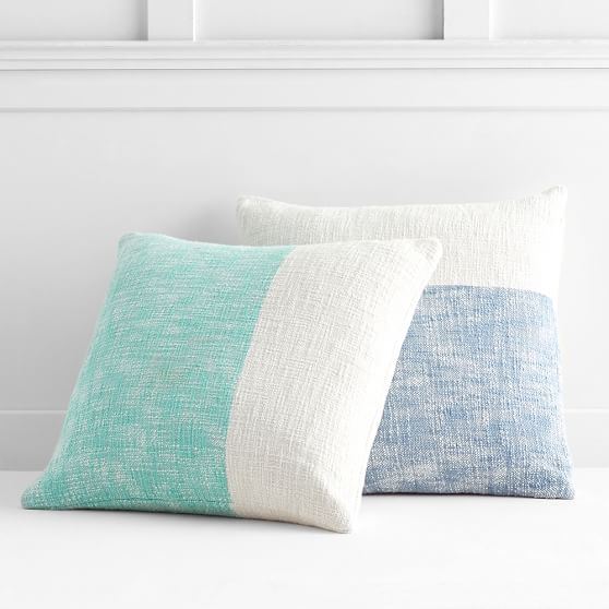 Color Block Pillow Cover PBteen