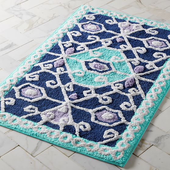 Bohemian Kilim Bath Mat PBteen