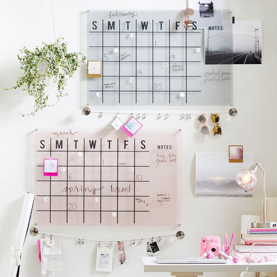 Acrylic Monthly Calendar PBteen