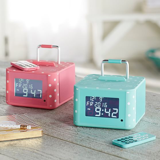 Triple C Groove And Go Bluetooth® Alarm Clock PBteen