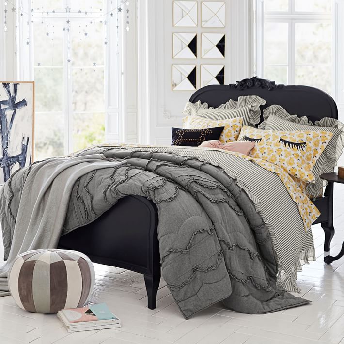 Interior Pbteen Girls Bedding the emily meritt lilac bed pbteen