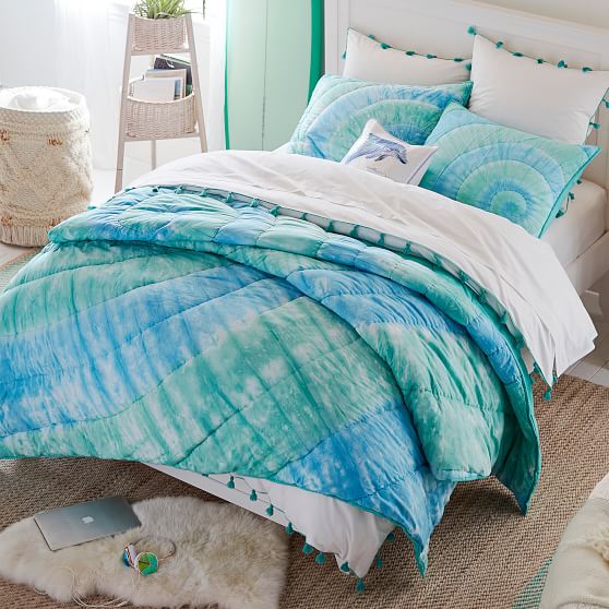 Dunes Tie Dye Cotton Quilt + Sham PBteen