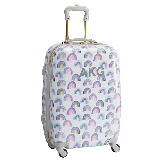 hard sided rainbow carry on spinner c