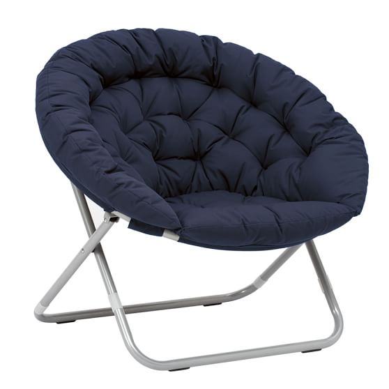 Solid Hang A Round Chair Pbteen Alternate Color Navy