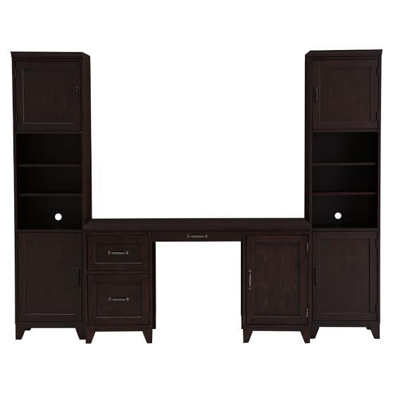 Hampton Desk + Storage Tower Set PBteen