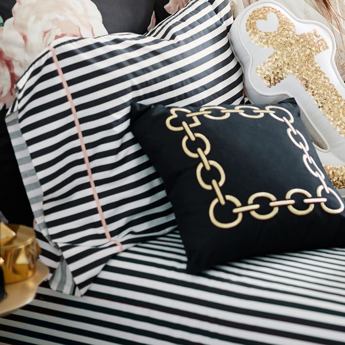 the emily meritt pirate stripe sheet set pbteen pirate sheet set