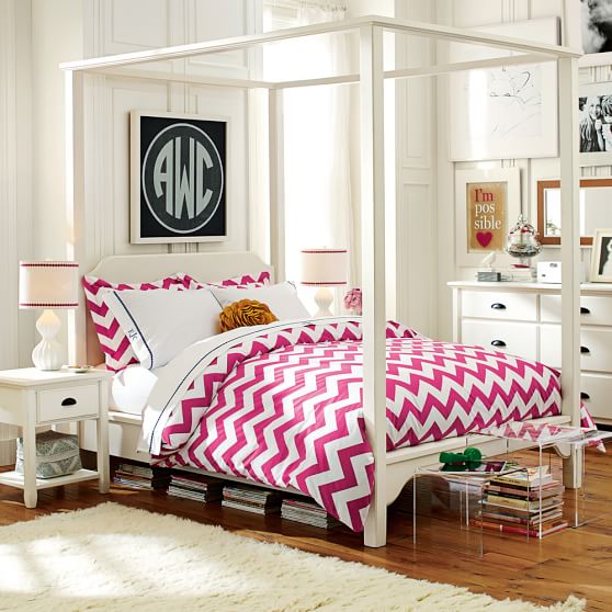 chevron duvet cover sham pbteen pink chevron sheets