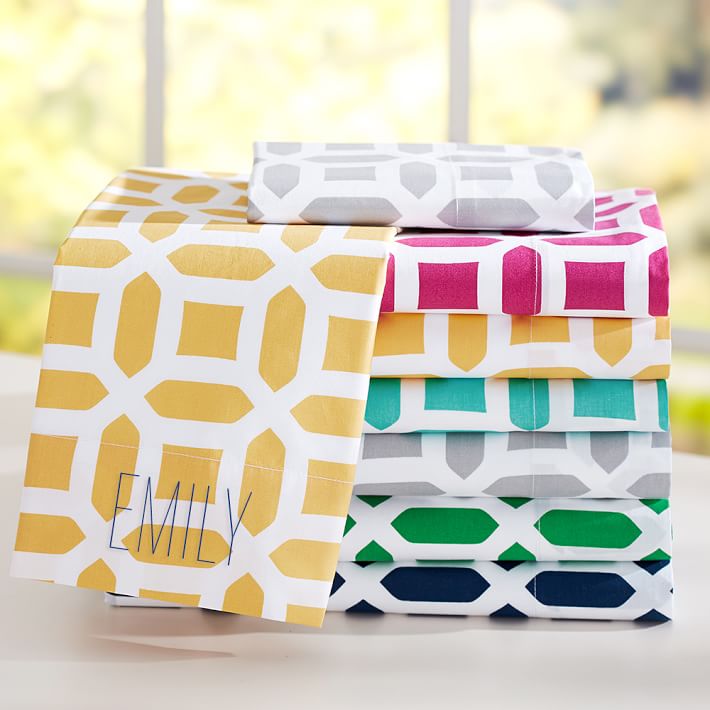 peyton sheet set pbteen patterned sheets full