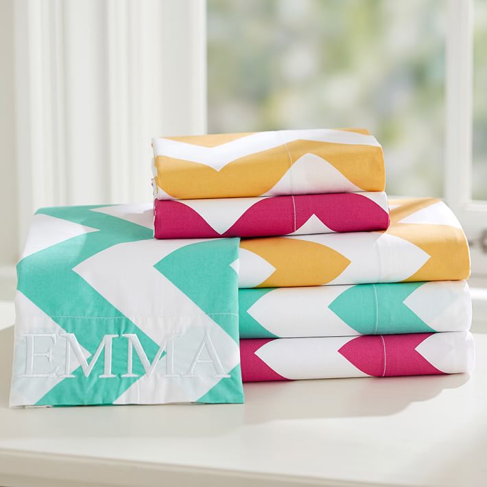 chevron sheet set pbteen pink chevron bed sheets