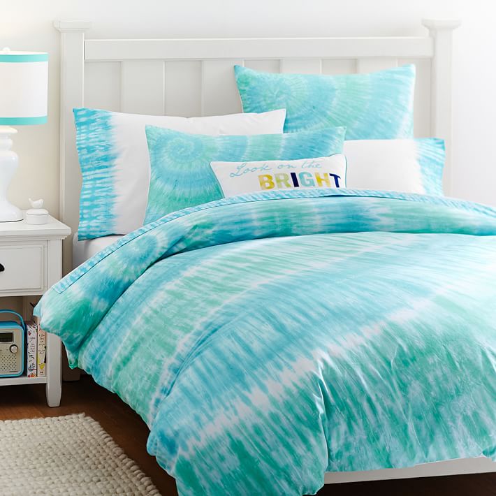 surfers point tie dye duvet cover full queen capri pool pbteen tie dye sheet set