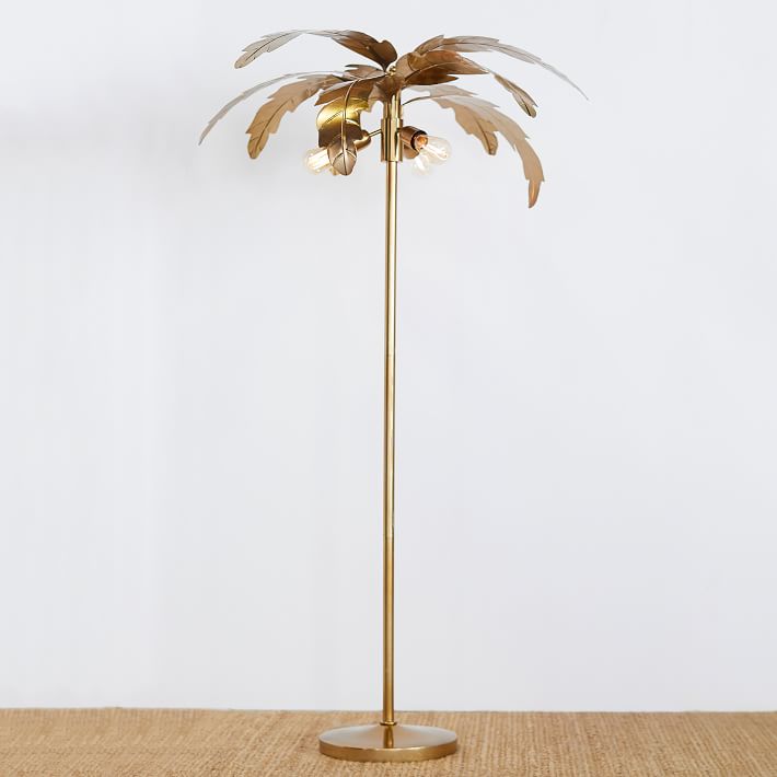 The Emily & Meritt Palm Floor Lamp | PBteen The Emily & Meritt Palm Floor Lamp | PBteen