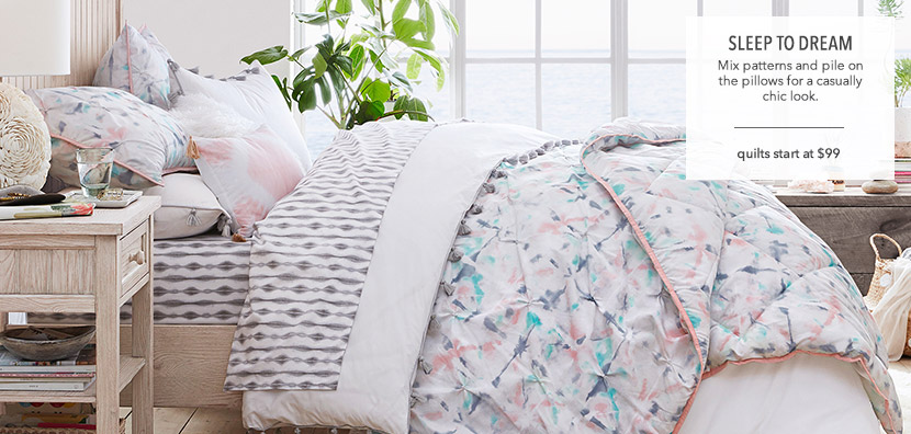 girls bedding pbteen blanket cover letter