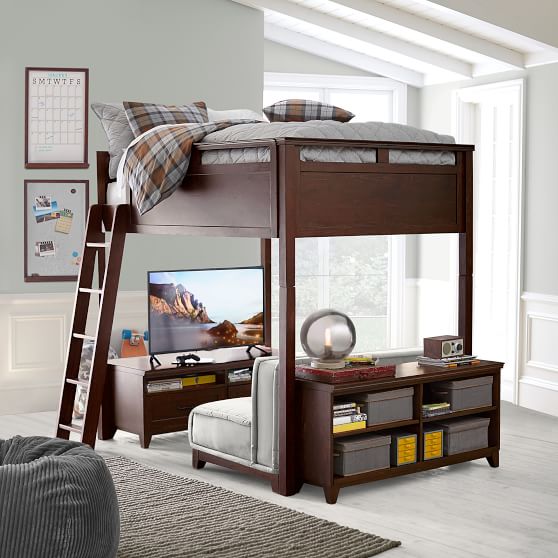 Hampton Convertible Loft Bed PBteen