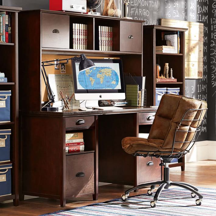 Ham Large Storage Desk Hutch Pbteen