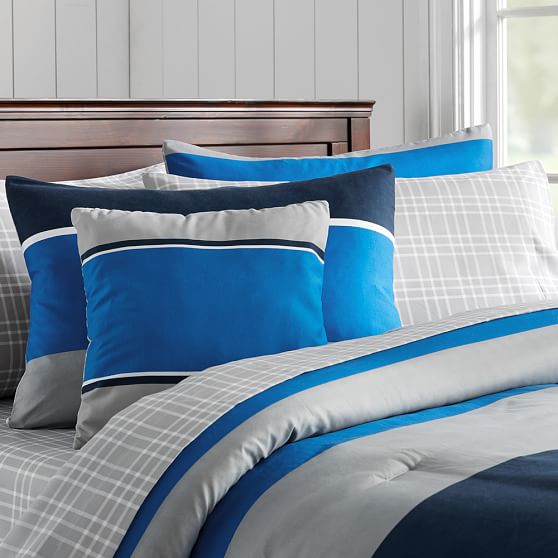 Sport Stripe Bedding Set Pbteen Sport Stripe Bedding Set