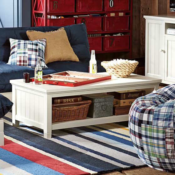 Beadboard Coffee Table Pbteen Alternate View