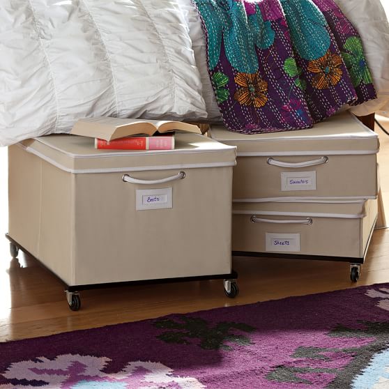 Rolling Underbed Storage Frame | PBteen