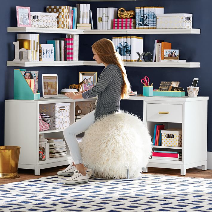 Rowan Cubby Corner Desk Pbteen