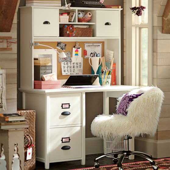 Ham Small File Desk Hutch Pbteen Ham Small File Desk Hutch