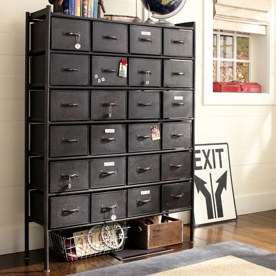 Rockwell Metal Chest of Drawers PBteen