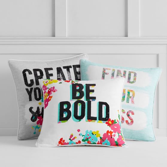 create your own sunshine pillow cover pbteen