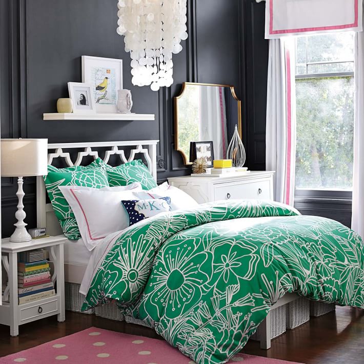 Scallop Gold Leaf Mirror Pbteen