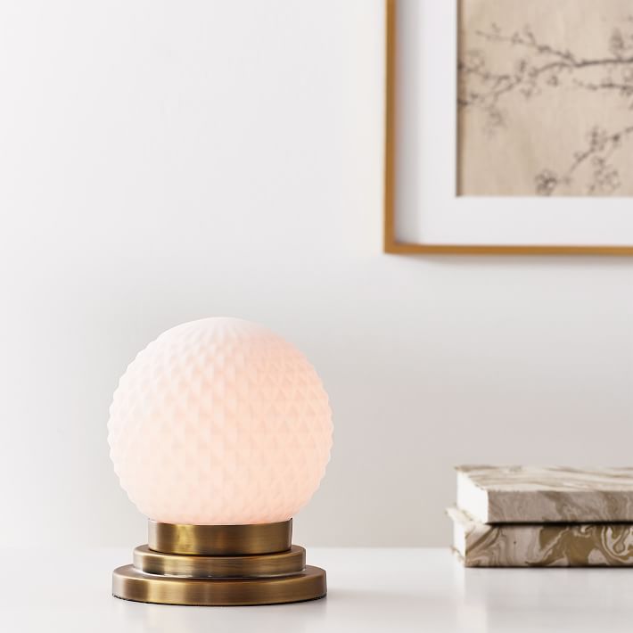 Ceramic Globe Table Lamp Pbteen