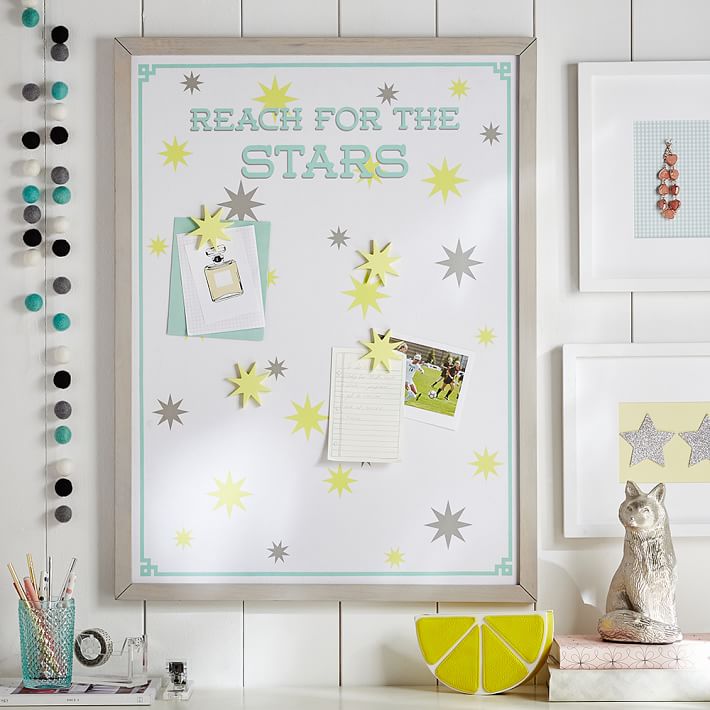 reach for the stars magnetic wall art pbteen