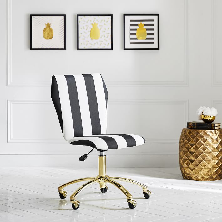 the emily meritt stripe airgo chair pbteen