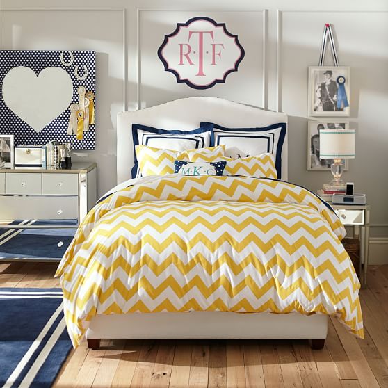 Chevron Duvet Cover Sham Pbteen Roll Over Image To Zoom