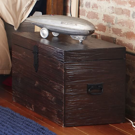 Dark Wood EndOfBed Trunk PBteen