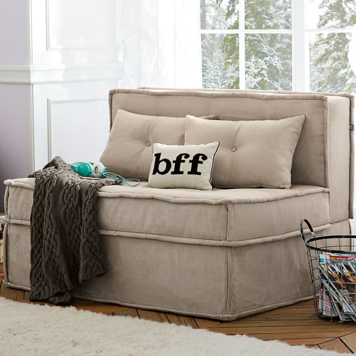Cushy Sleeper Sofa 47 25 Pbteen