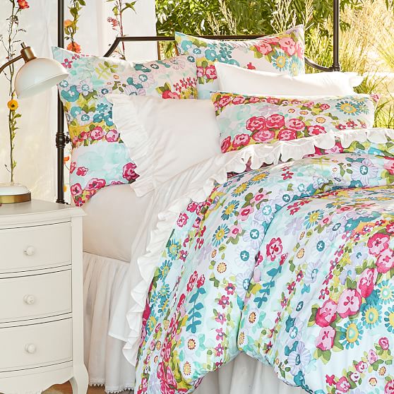 Beautiful Blooms Duvet Cover Sham Pb Beautiful Blooms Duvet Cover Sham