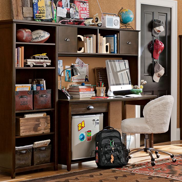 Ham Large Snack Study Desk Hutch Pbteen