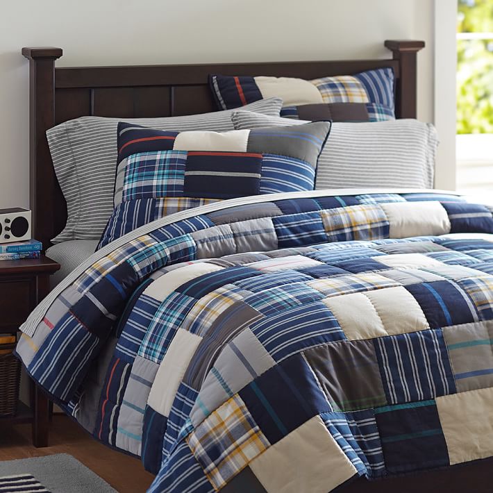 Montauk Madras Sham Pbteen