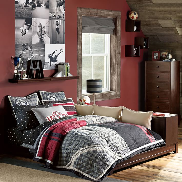 Ultimate Bookcase Storage Bed Set Pb