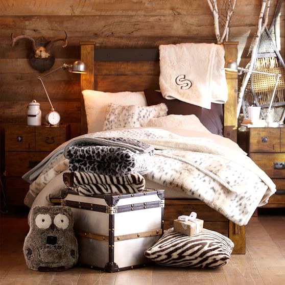 Faux Fur Pillow Cover PBteen