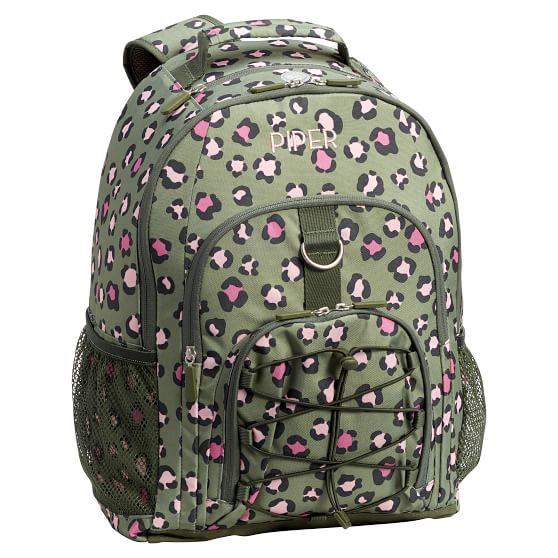 GearUp Olive Leopard Backpack PBteen