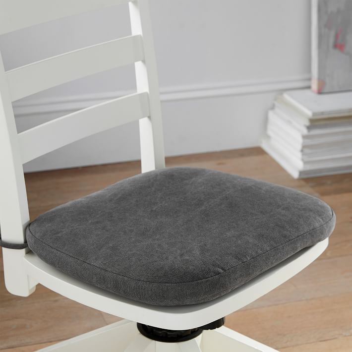 Canvas Desk Chair Cushion Pbteen