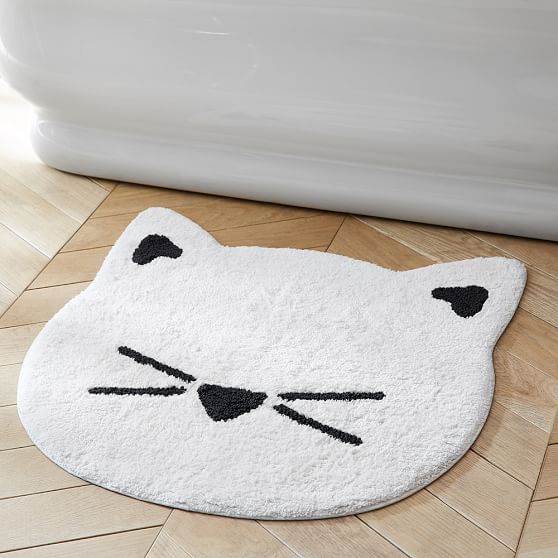 The Emily & Meritt Cat Bath Mat PBteen