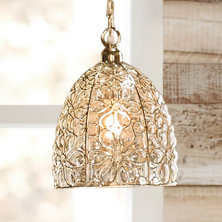 Junk Gypsy Wire Glass Pendant Pbteen
