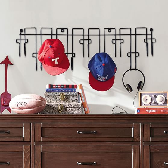 Hat Racks For Baseball Caps Delectable Wire Hat Rack PBteen Hat Racks For Baseball Caps Delectable Wire Hat Rack PBteen