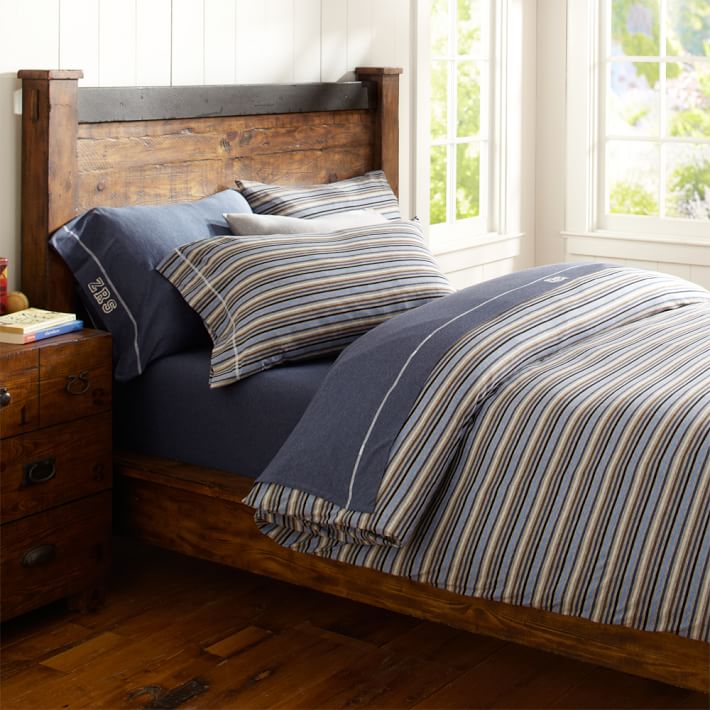 Stripe Favorite Tee Duvet Cover Pillowcases Pbteen