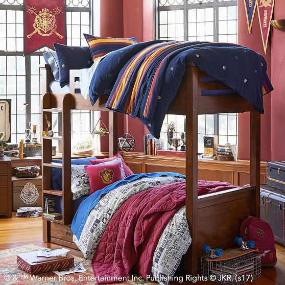 Harry Potter Hogwarts House Duvet Cover Sham Pbteen Harry Potter Hogwarts House Duvet Cover Sham