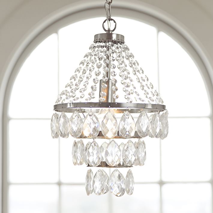 Sparkle Drop Chandelier Pbteen