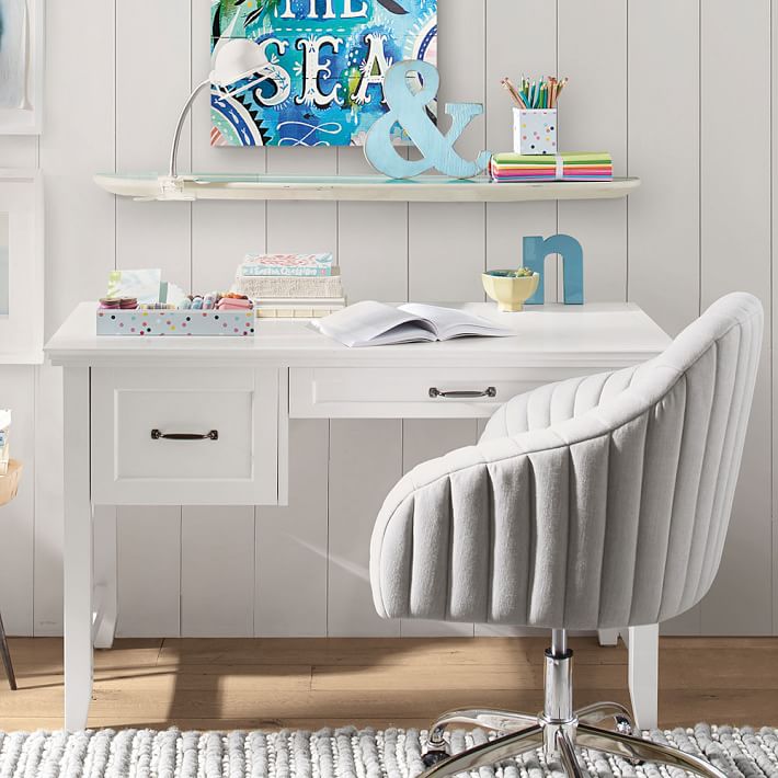 Hampton Single Pedestal Desk Pbteen