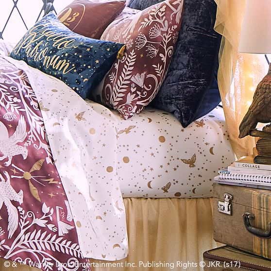 Harry Potter Enchanted Night Sky Sheet Set Pbteen Scroll To Previous Item